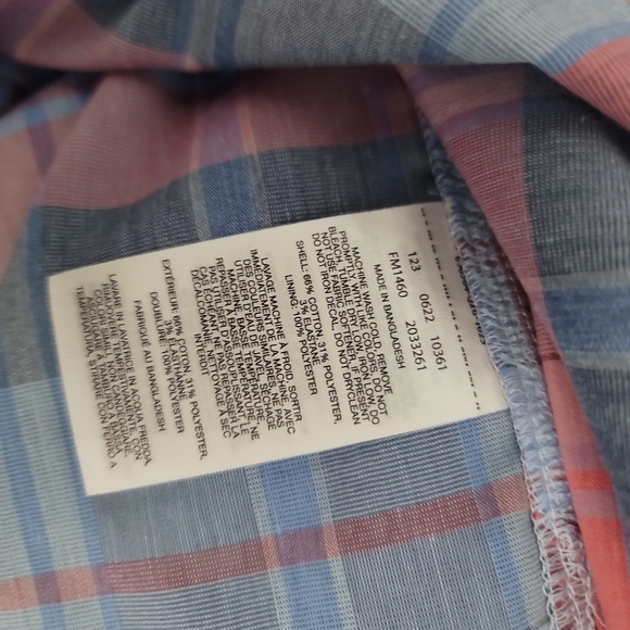 Columbia PFG Super Bonefish Plaid Short-Sleeve Woven Shirt - Picture 8 of 8